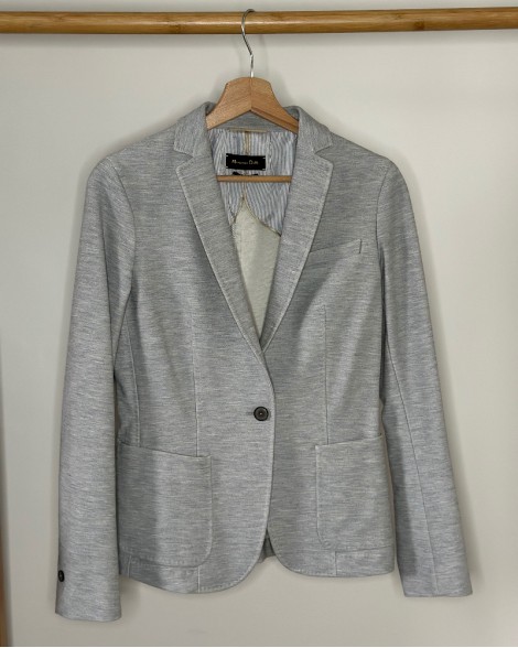Sako dámské Massimo Dutti šedé
